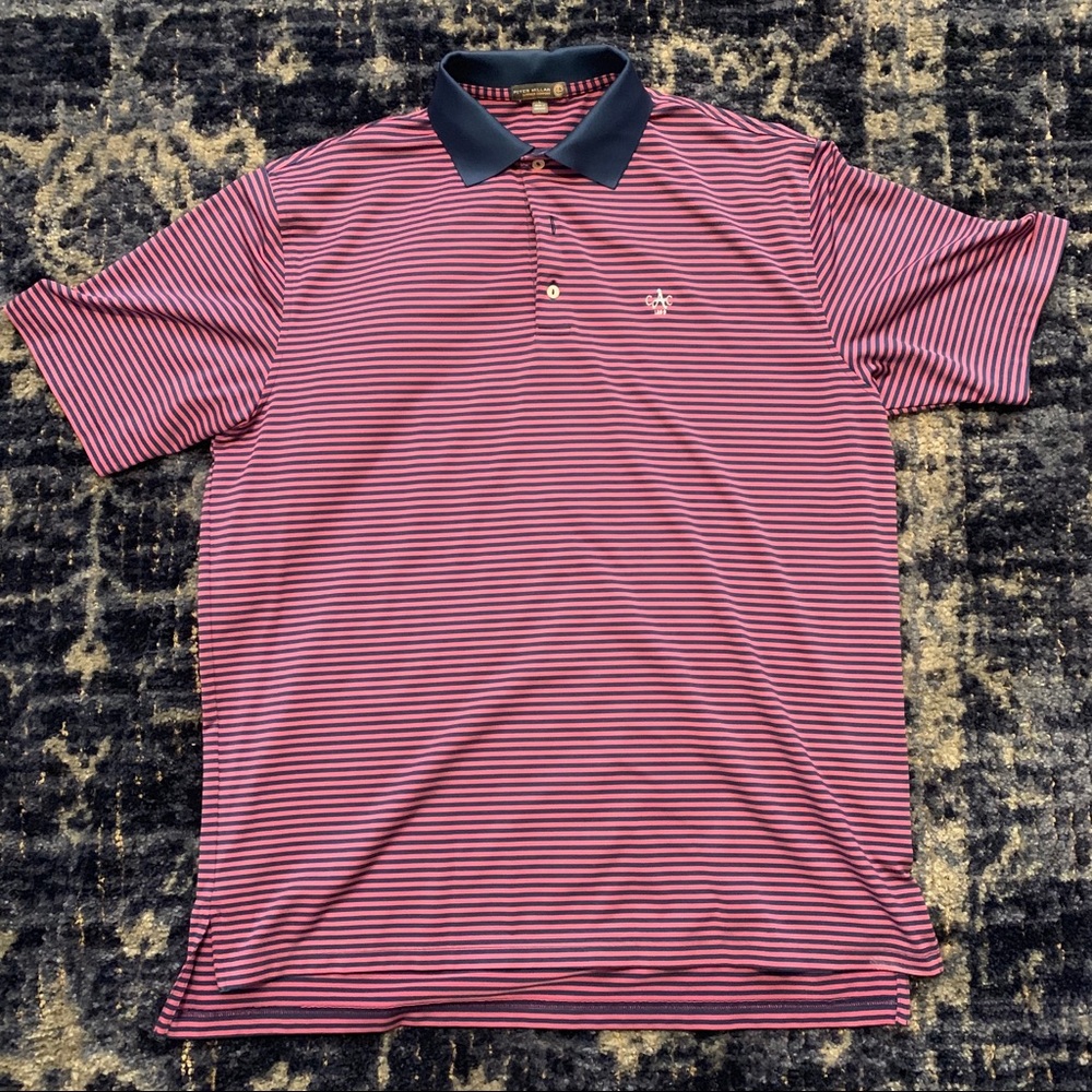 Peter Millar striped polo